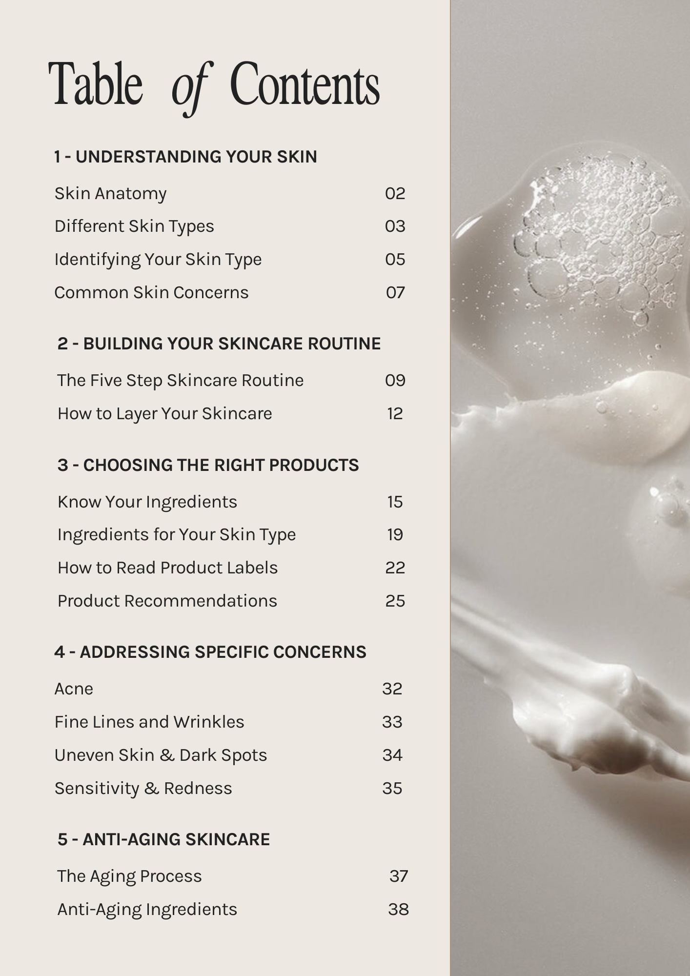 The Art of Skincare eBook