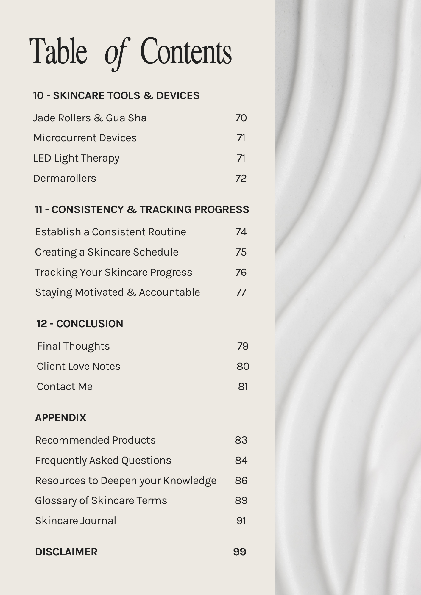 The Art of Skincare eBook
